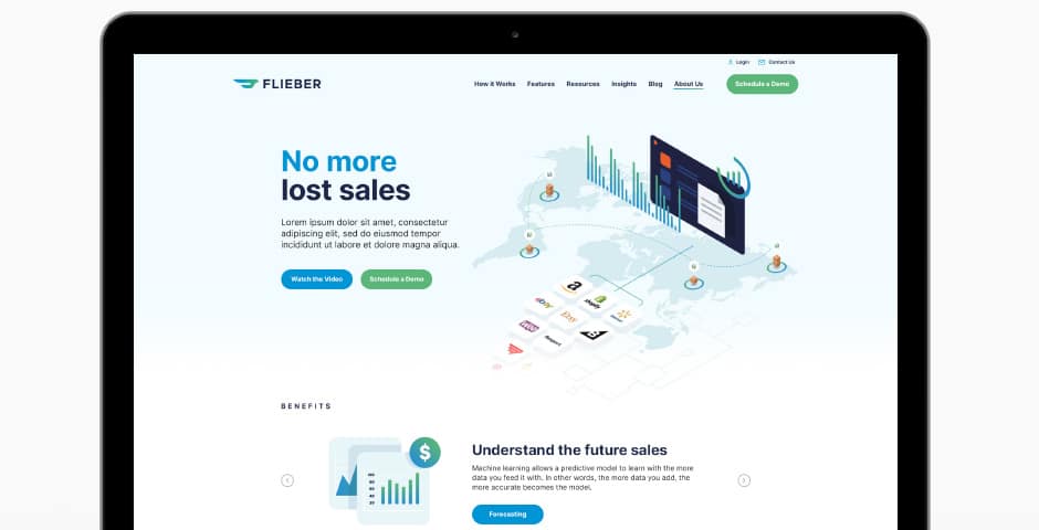 Site Responsivo da Flieber
