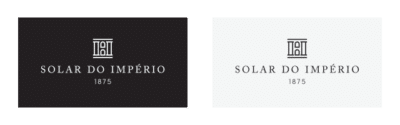 Logo do solar do imperio em versao monocromatica