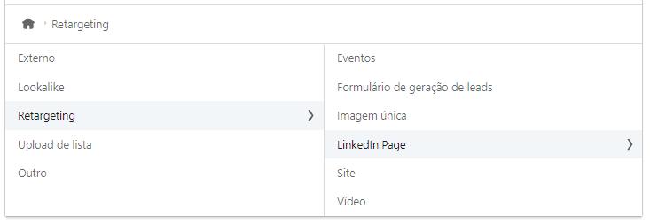 Retargeting - linkedin