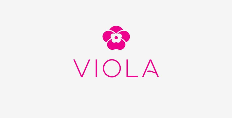 Logo da marca de lingerie Viola